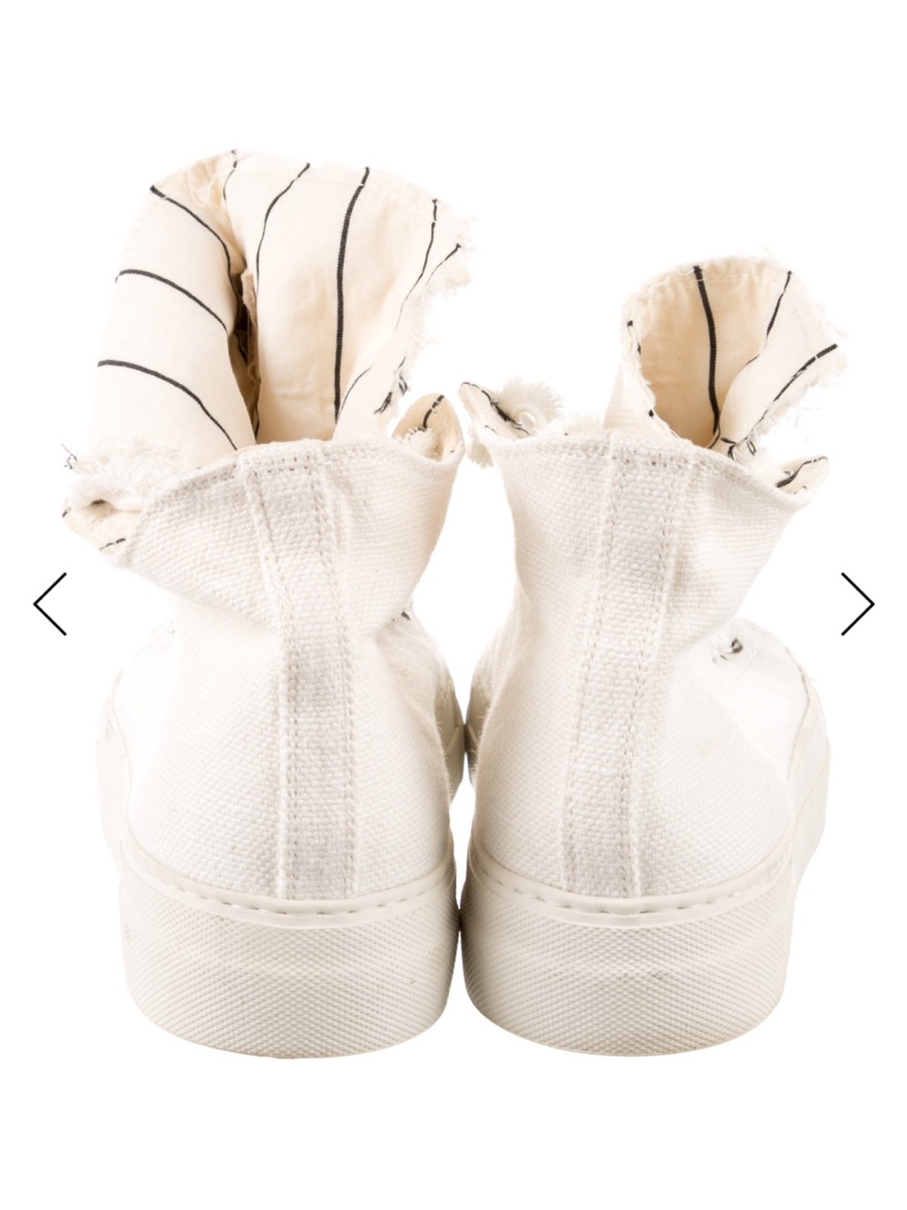 Uma Wang Linen Hi Sneakers - Picture 5 of 6